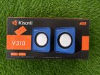 Kisonli V310 Multimedia USB 2.0 Speaker