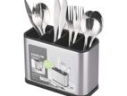 Kitchen Cutlery Holder Spoon Fork Storage Rack Organizer Utensils Box