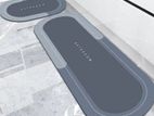 KITCHEN RUBBER MAT 2PCS SET OVAL SHAPE