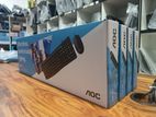 KM170 AOC Brand New Wired Keyboard & Mouse Combo