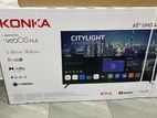 Konka 65 Inch 4K UHD Smart Web OS TV