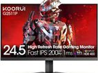 KOORUI 25" G2511P 200Hz IPS FHD HDR 400 brand New Frameless Monitor