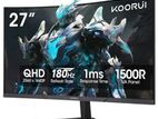 KOORUI 27" 27E6QCA QHD VA 180Hz CURVED GAMING MONITOR