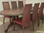Kos Dining Table with Six Chairs