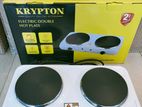 KRYPTON ELECTRIC DOUBLE HOT PLATE 2000W