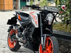 KTM Duke 125 White 2019