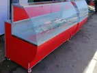 කුකුල් මස් සහ මාළු ශීතකරන. Chicken & Fish Display Coolers Brand New