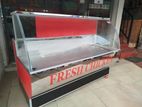 කුකුල් මස් සහ මාළු ශීතකරන. Chicken & Fish Display Coolers DPH-56DH4F