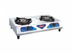 Kundhan Stainless Steel Double Gas Cooker