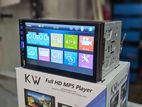 KW Mp5 Double Din Player With USB BT AUX TF Card IN