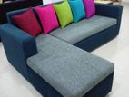 L Bed Sofa Set