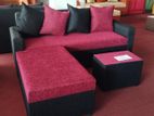 L Bed Sofa Set