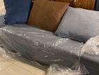 L Shape Sofa with 7 Pillows