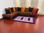 L Shape Teak Sofa