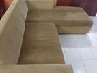 L Shape TV Lounge Sofa Bed