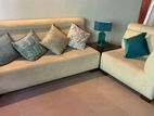 L Shaped Don Carolis Sofa Set