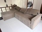 L shaped Fabric sofa