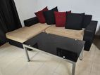 L-Sofa with Coffee Table