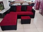 L Sofa Black