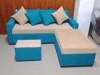 L SOFA BLUE