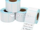 Label Roll - 100mm X Thermal Transfer 1 Ups 500 Pcs