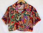 Ladies Custom Made Printed Top