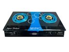 Laksha 2 Burner Gas Cooker - Glass (LS777)