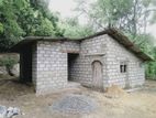 Land & Unfinished House for Sale Wariyapola, Mahakeliya, Gangoda Road