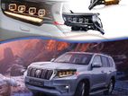 Land Cruiser Prado150 Conversion 2023 ( With 4 Scoop Headlights )
