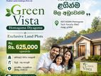 Land for sale at Homagama Diyagama facing a paddy field