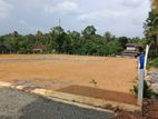 Land for sal;e at Meegoda Watareka.