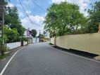 Land for sale baddagana road facing - kotte