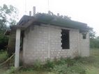 Land with Half Built Building for Sale Ranminithenna