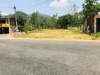 Land in Pannmpitiya, Facing Matale road