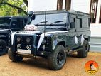 Land Rover Defender Black Wedding Car
