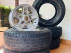 Land Rover Depender Alloy Wheels With Tyres Size 16"