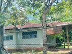Land with House for Sale at Yakkatuwa Near to Kurundugahahetekma Highway