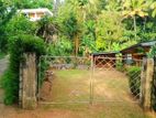 Land with House for Sale Near Peradeniya Kandy River Behind the Property