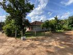 Land with Old House for Sale - Pelawatta Akuregoda