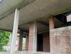 Land With Two storied Uncompleted House For Urgent Sale Marawila