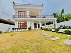 Landscape Garden Luxurious House New Completed In Negombo Area