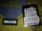 Laptop Hard Disk and RAM