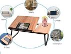 Laptop Desk for Bed Couch- Foldable & Adjustable- Table