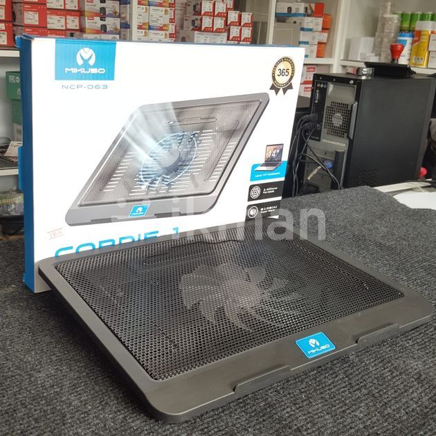 LAPTOP NOTEBOOK COOLING PAD SINGLE FAN MIKUSO for Sale in