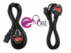 Laptop Power Cable With Fuse 3 Pin Desktop pc