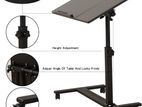 Laptop Table - High Quality Folding Full Black Adjustable