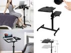 Laptop Table - High Quality Folding Full Black Adjustable