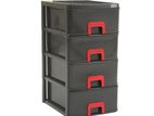 Large 4D Drawer Cupboard Economy- Brown - DDC03E(4D)