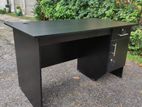 Large Black Office Table 54x30Inch