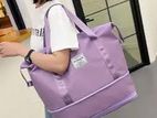 Large Capacity Folding Travel Bag, Lightweight Waterproof Luggage Bag
